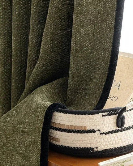 Rideau Lin — Vert Kaki