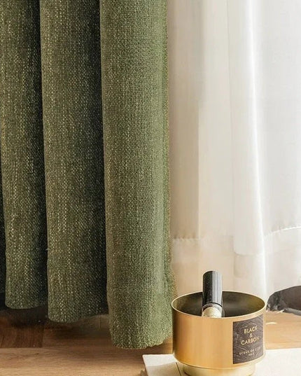 Rideau Lin — Vert Kaki