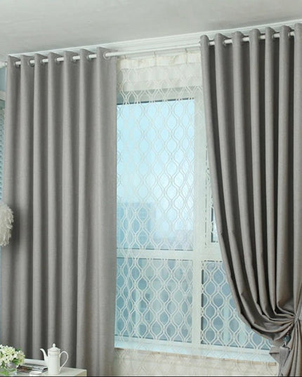 Rideau Occultant — Gris Chiné