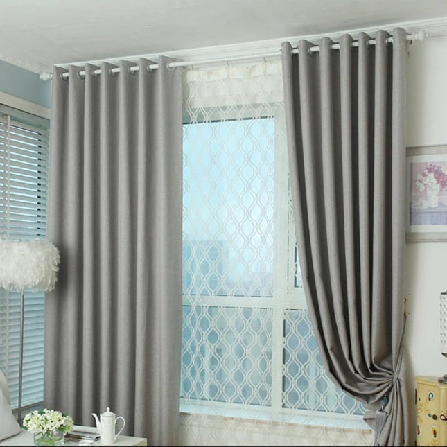 Rideau Occultant — Gris Chiné