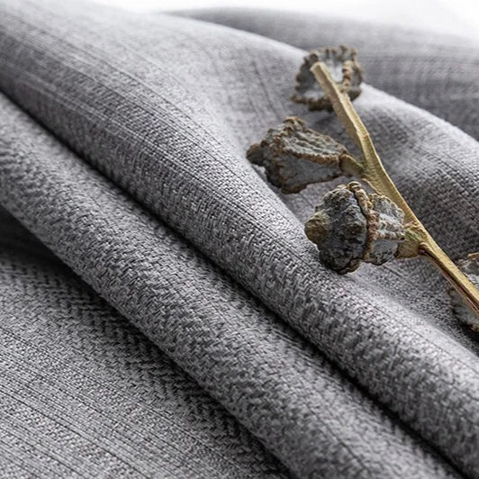 Rideau Semi-Occultant — Gris Anthracite Tressé