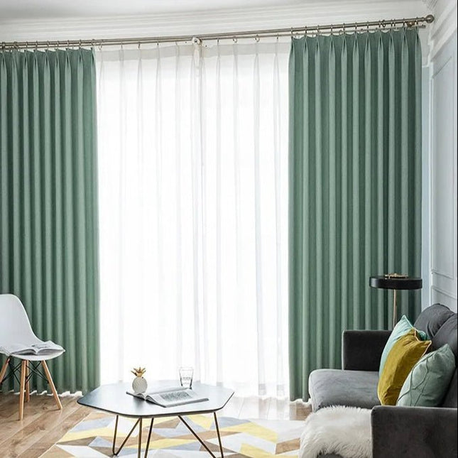 Rideau Occultant - Vert Pastel