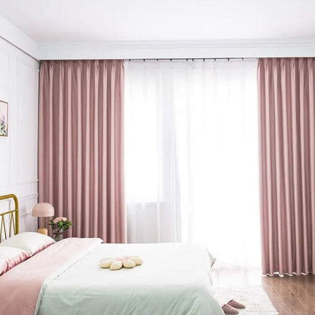 Rideau Occultant — Rose Poudré