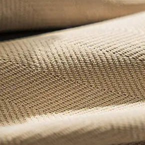 Rideau Semi-Occultant — Beige Tissé Motif