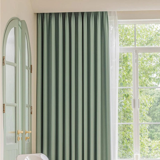 Rideau Semi-Occultant — Vert Eucalyptus