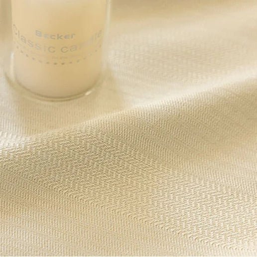 Rideau Semi-Occultant — Beige Chevrons