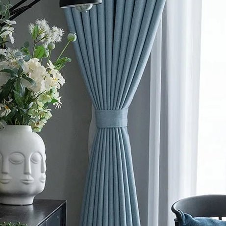 Rideau Occultant — Bleu Pastel