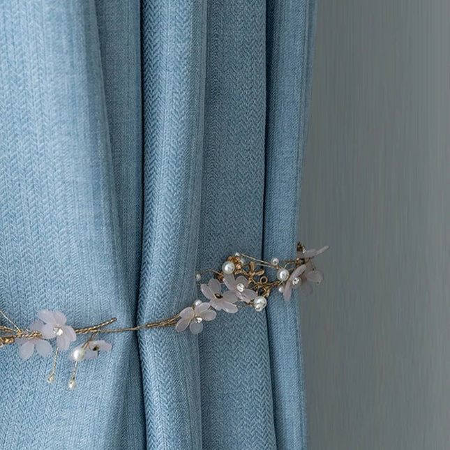 Rideau Occultant — Bleu Pastel