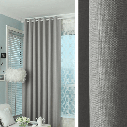 Rideau Occultant — Gris Chiné
