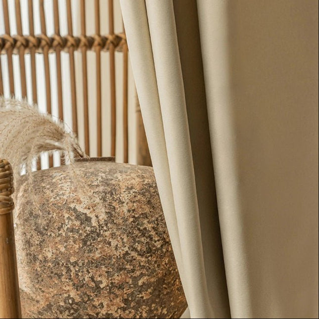 Rideau Semi-Occultant — Beige Sable