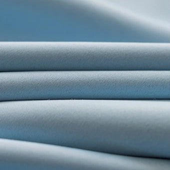 Rideau Semi-Occultant — Bleu Ciel Mat