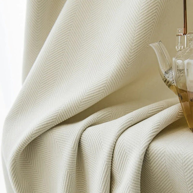 Rideau Semi Occultant - Blanc Crème