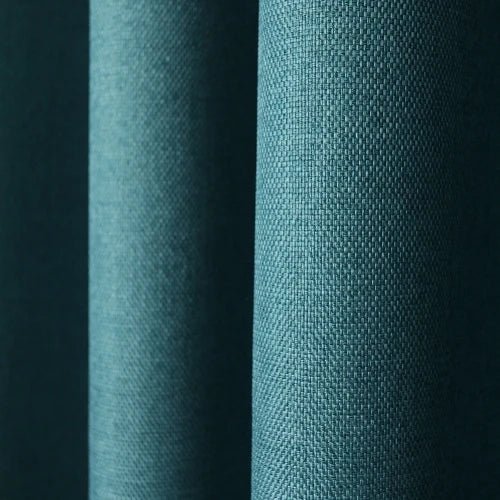 Rideau Occultant — Bleu Paon — Grande Largeur