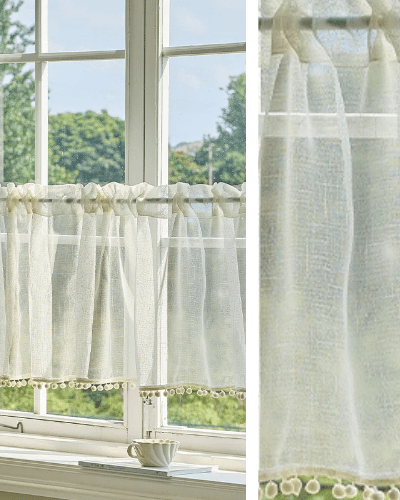 Rideau Brise Bise Coton Lin